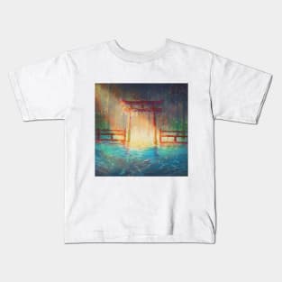 Pond In A Forest Kids T-Shirt